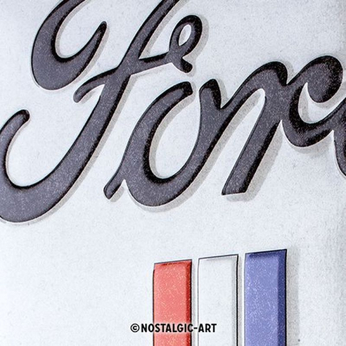 Blechschild Ford Pferd 2